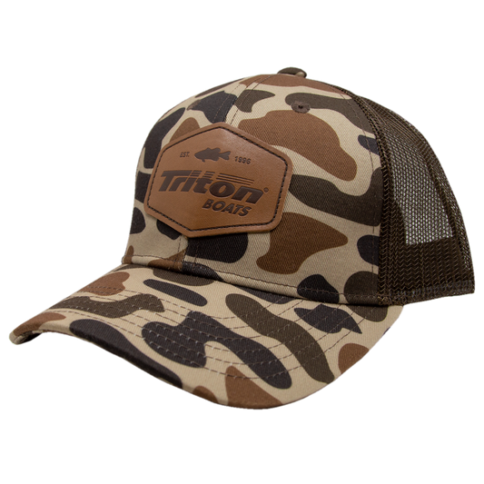 Vintage Camo Patch Cap