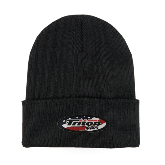 USA Made Triton Boats Flag Beanie