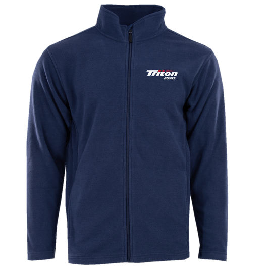 Alpine Fleece Full Zip Jacket - Navy