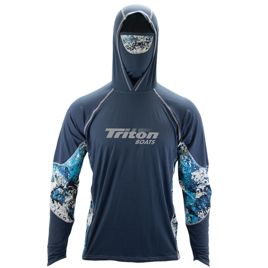 Triton48 - ArrowWood Hoodie - Steel Blue/Rift