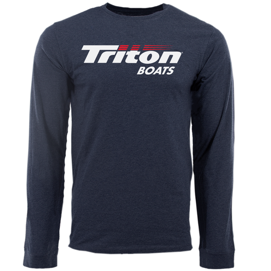 Triton64 - LS Logo Tee - Navy