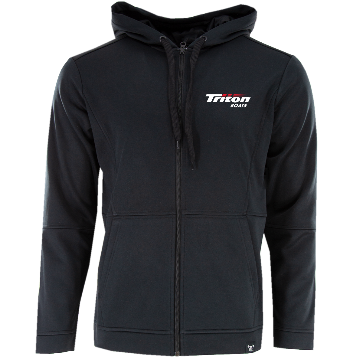 Black Performance Full Zip Jacket