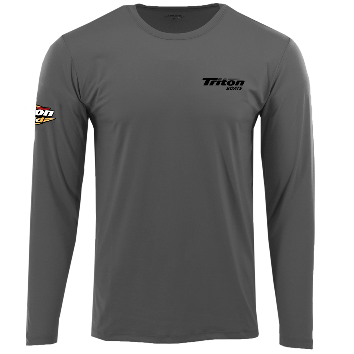 Triton Gold Performance Tee - Cool Gray