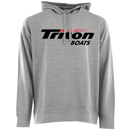 Triton 18 - Heather Gray Logo Hoodie